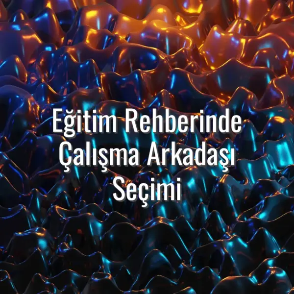 Eğitim Rehberinde Çalışma Arkadaşı Seçimi - eğitim rehberinde çalışma arkadaşı seçimi
